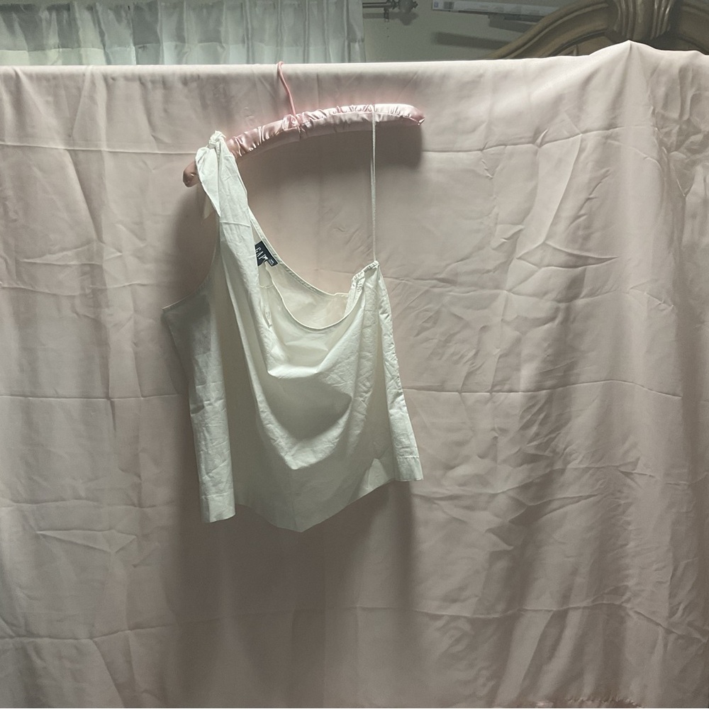 GAP  XXL - White One Shoulder Tank Top